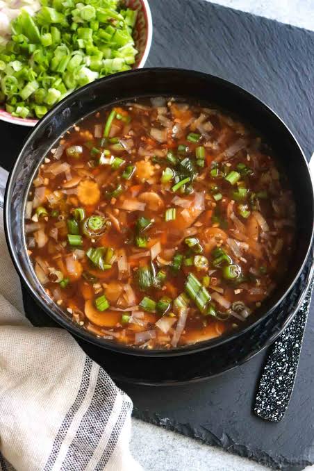 Hot and Sour Veg Soup
