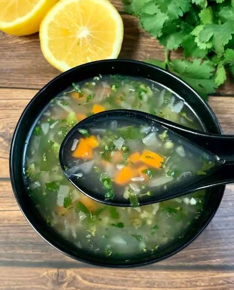 Veg-Lemon-Coriander-Soup