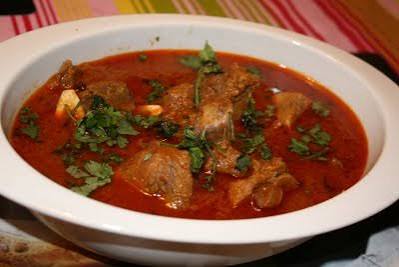 Andhra Mutton Curry boneless