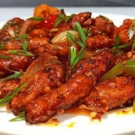 Baby corn chilli