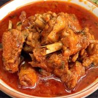 Chicken curry bone