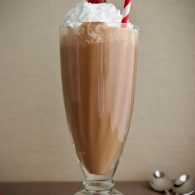 Chocolate milk shake