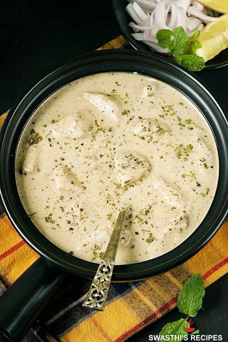 Malai Chicken Curry boneless