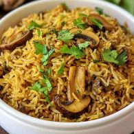 Mushroom Biryani