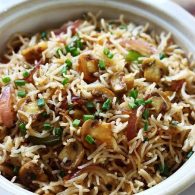Mushroom Garlic Fried Rice