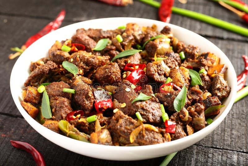 Andhra Mutton Fry (BONE LESS)