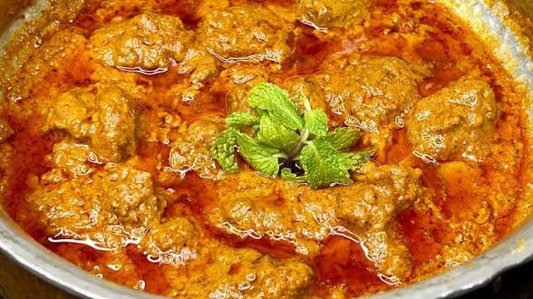 Mutton Hyderabadi Curry boneless