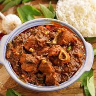 gongura Mutton Curry bone