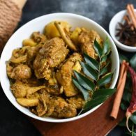 kashmir dry chicken