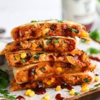 BBQ Chicken Quesadilla