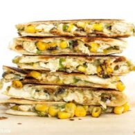 Cheesy Corn Quesadilla
