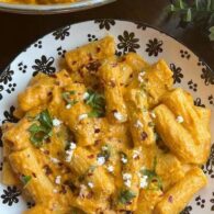 Creamy Cheesy Pasta (Paneer)