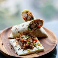 Paneer Tikka Masala Wrap