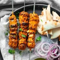 Tandoori Stuffed Mushrooms