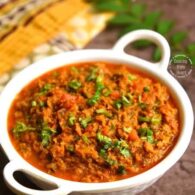 VEG KHEEMA CURRY