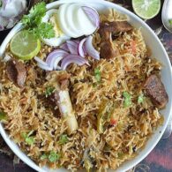 Mutton Fried-Piece Biryani
