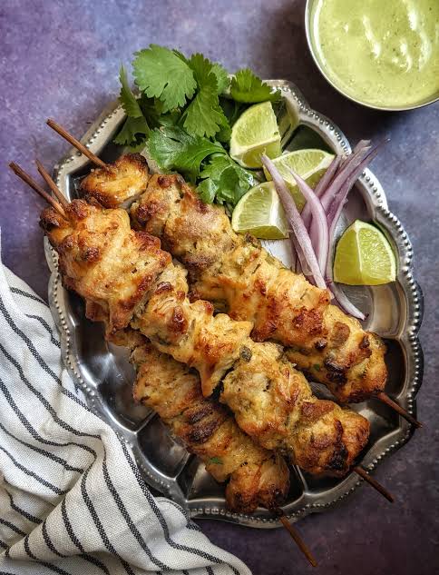 Shahi Chicken Reshmi Kabab