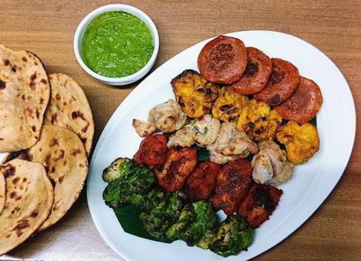 Chicken Kabab Thali