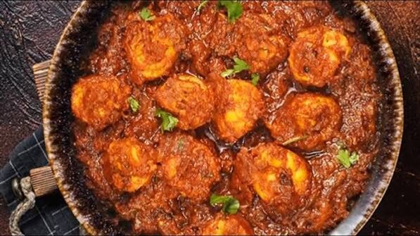 Prawns Munchuria Gravy