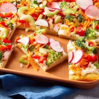 Veg Canapes Pizza (Medium)