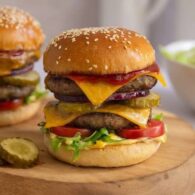 American Double Cheese Burger