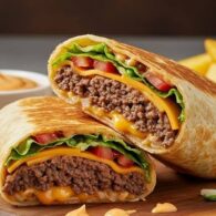 American Double Cheese Wrap