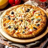 Baby corn Pizza (Large)