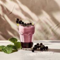 Blackcurrant Milk Shake