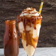 Caramel Nuts Thick Shake