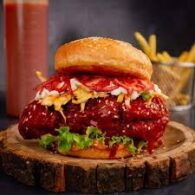 Chicken Hyderabadi Sandwich - Overload