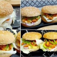 Chicken Tikka Burger - Combo 2