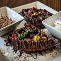 Chocolate & Gems Bond Waffle