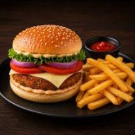 Classical Veg Burger - Combo 1