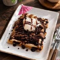 Dark & White Fantasy Waffle