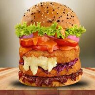 Double Chicken Burger