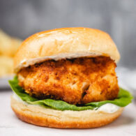 Fried Fish Burger - Single