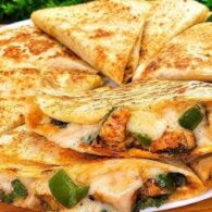 Hariyali Chicken Quesadilla Wrap
