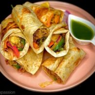 Hariyali Paneer Quesadilla Wrap