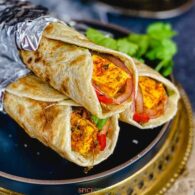 Hyderabadi Paneer Wrap