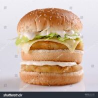 Italian Chicken Burger - Tower