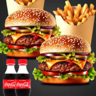 Italian Delight Chicken Burger - Combo 2