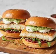 Italian Fish Burger - Combo 3