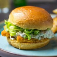 Italian Fish Burger - Single