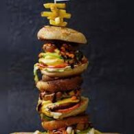 Italian Paneer Burger - Tower