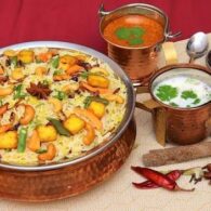 Kaju Paneer Biryani