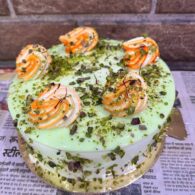 Kesar Pista Cake (1 kg)