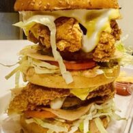 ME Fried Chicken Burger - Tower