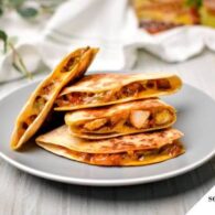 Malai Chicken Quesadilla Wrap