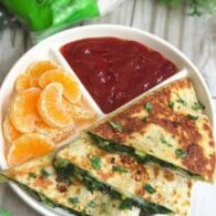 Malai Paneer Quesadilla Wrap
