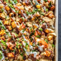 Mexican Paneer Nachos